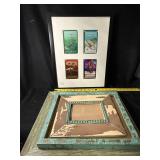 National Fossil Day Poster Collage - 4 Postcards in Frame