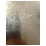 Wear-Ever No 918 Roaster with Trivet &  Lid - Aluminum, Made in USA - 7 1/4 x 12 1/2 x 7 3/8 in