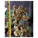 Aquarium Coral Decor Set - Multicolor Reef Rock Pieces for Tank Display