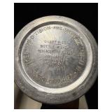 Blue Enamelware Teapot Kettle Set with Thermos and Enamelware Tray - Vintage Kitchen Collectible