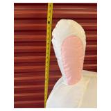 Giant Easter Bunny Inflatable - White with Pink Ears, Reese