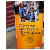 Animated Banjo Skeletons - 2-Pack Halloween Decor