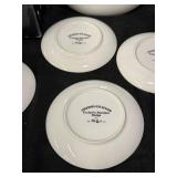 Rechargeable Wine Opener in Box & Cheese & Crackers Porcelain Plates (Lot of 5)