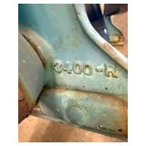 American Seating S-4004R Bleacher Seat - Blue, #20