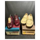 Freeman Chapel Hill Cordovan X8155 095 D & Weyenberg Dawson 9 1/2 D Slip-On Loafers
