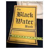 The Black Water Band, Relay and  The 5th Street Rocker Posters - Vintage Rock Memorabilia