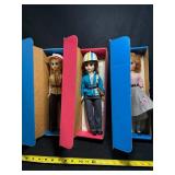 Telephone Pioneers of America Telephone People Dolls lot of 3 Bell Telephone