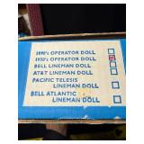 Telephone Pioneers of America Telephone People Dolls lot of 3 Bell Telephone