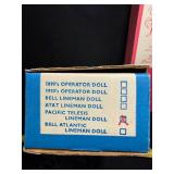 Telephone Pioneers of America Telephone People Dolls lot of 3 Bell Telephone