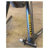 CycleOps Fluid Indoor Bike Trainer with Wheel Riser Block