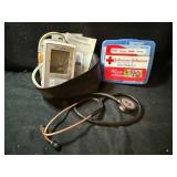 Microlife Blood Pressure Monitor with Cuff & Stethoscope - Johnson & Johnson 70-Item First Aid Kit
