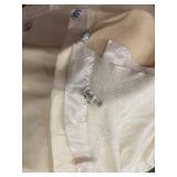 Faribo Ivory Bed Linens Set with Satin Trim