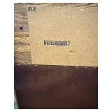 Butler 690017 Drop-Front Secretary Desk Cabinet With Mirror