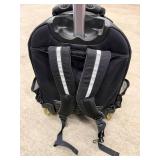 L.L.Bean Rolling Backpack with Telescoping Handle & Document Organizer & Travel Case