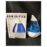 Crane Ultrasonic Cool Mist Humidifier - White/Blue