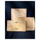 Julian & Sons Wooden Cutting Boards (Lot of 3)