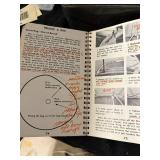 Bicycle Repair Assorted Hand Tools in Metal Toolbox - Wrenches, Pliers, Clamp & Bike Rim Manual