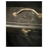 Bicycle Repair Assorted Hand Tools in Metal Toolbox - Wrenches, Pliers, Clamp & Bike Rim Manual