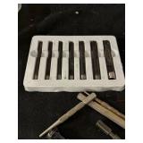 Dunlap 4-Drawer Metal Tool Cabinet with Punches, Drill Bits & Hardware