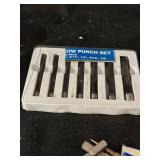 Dunlap 4-Drawer Metal Tool Cabinet with Punches, Drill Bits & Hardware