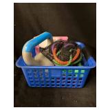 Tone Fitness 10 lb Kettlebell - York 3 lb Dumbbell - Green 2 lb Dumbbell - Synergee Core Siders