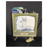 Disney 101 Dalmatians Lucky & TV Figurine with Certificate of Authenticity