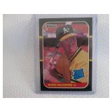 1987 Donruss Mark McGwire Rookie Ca...