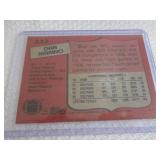 1987 Topps Dan Marino Card...