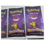 10 Pokemon Trick Or Trade Packs...