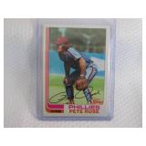 1982 Topps Pete Rose Card...