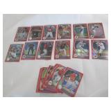 2021 Prizm Baseball Red Prizm Cards...