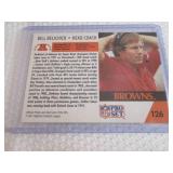 1991 Pro Sert Bill Belichick Rookie...