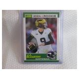 2024 Score JJ Mccarthy Rookie Card...