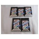 5-1990 - 91 Upper Deck Hockey Packs...