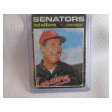 1971 Topps Ted Williams Card...