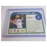 2024 Score  J.J. McCarthy Rookie Ca...