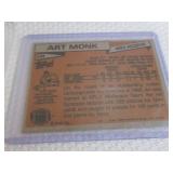 1981 Topps Art Monk Rookie Card...