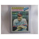 1977 Topps Gaylord Perry Card...