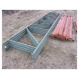 Tear Drop Style Pallet Racking W/ Beams