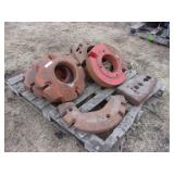 Pallet of Tractor Wheel Weights