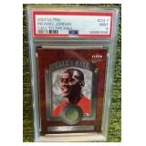 2007 Ultra # CH7 Michael Jordan Called to the Hall PSA graded MINT 9 Chicago Bulls