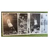 MICHAEL JORDAN 1998 Upper Deck "Retrospect" Post Cards #1-5