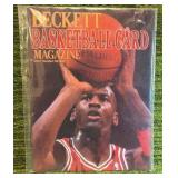 MICHAEL JORDAN 1ST ISSUE BECKETT BASKETBALL CARD MAGAZINE 1990