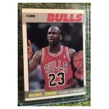 1987-88 Fleer Michael Jordan #59 Chicago Bulls Basketball NBA (small crease by jersey#)