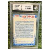 1989-90 Fleer All Star Sticker Michael Jordan BGS 7.5 NM