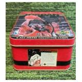 Michael Jordan 1996 Upper Deck All-Metal Collector Cards Made In USA *Tin Only*