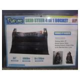 Future Equipment 39" Mini Skid Steer 4 in 1 Bucket