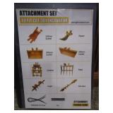 Future Equipment 8pc Cat 301 Excavator Attachment Set