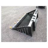 Future Equipment 66" Skid Steer Skeleton Rock Bucket