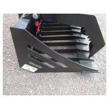 Future Equipment 72" Skid Steer Skeleton Rock Grapple Bucket